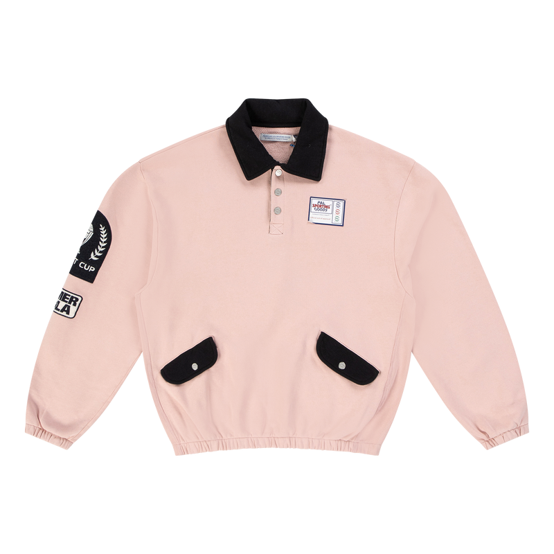 Dead Ball Button Down Pale Mauve