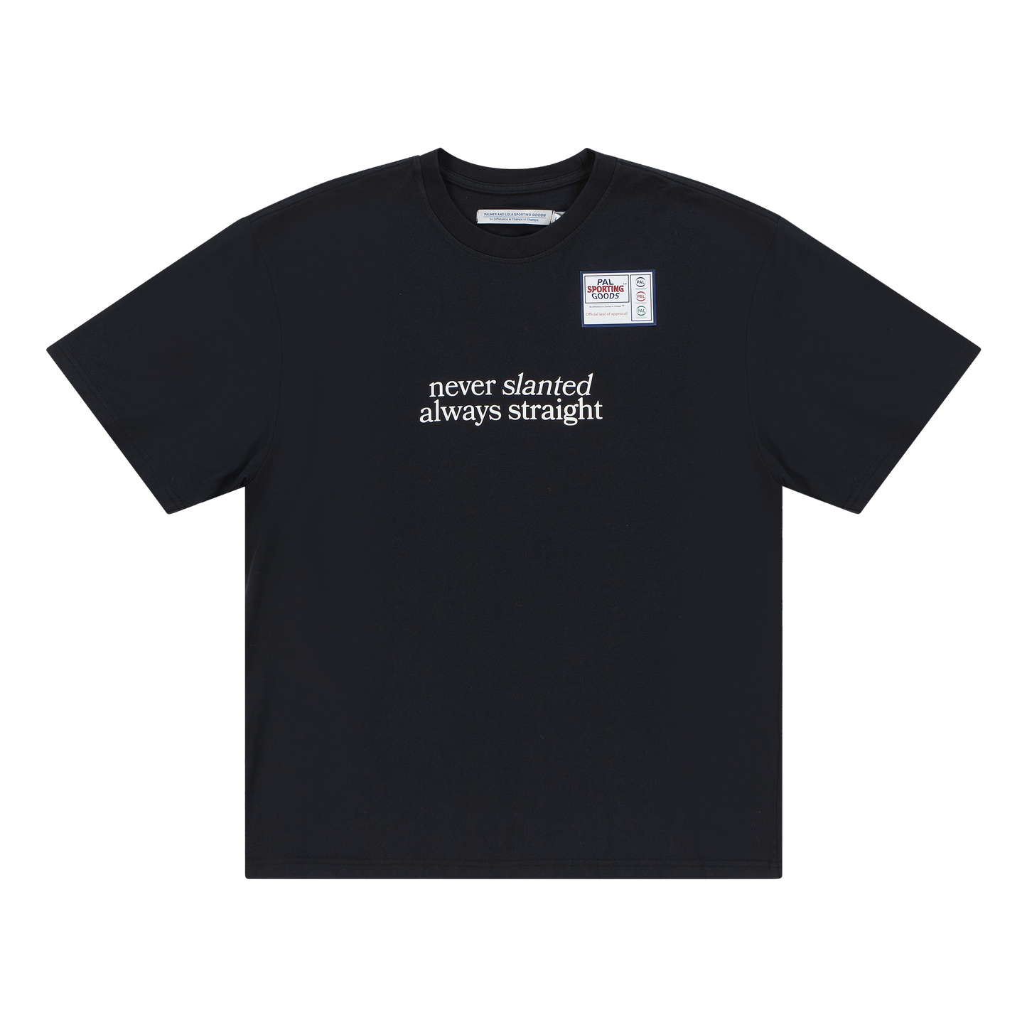 Never Slanted T-shirt Caviar
