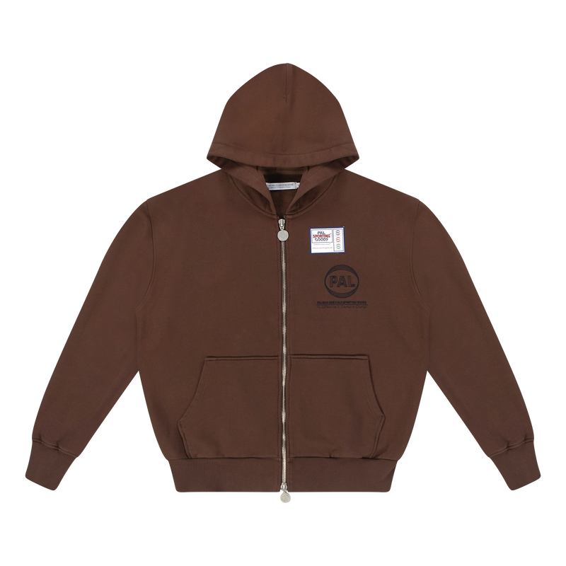 New Pre-Game 25 Full Zip Hoody Deep Mahogany