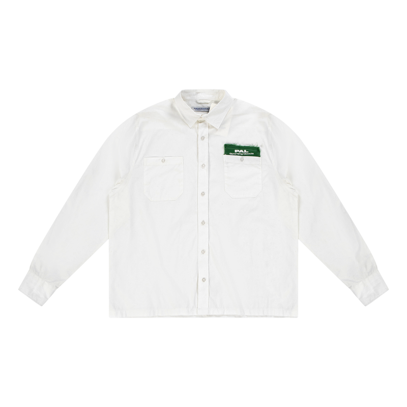 Passport Pocket Shirt Longsleeve Marshmellow
