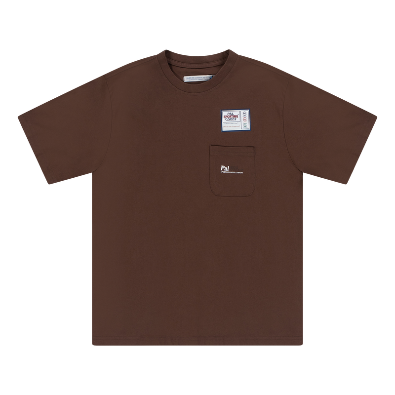 Rod & Gun Club Pocket T-shirt Deep Mahogany
