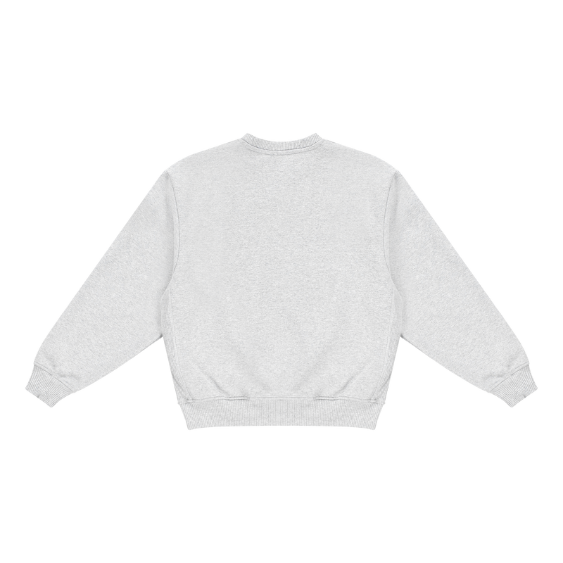 Sunday Roast Crewneck Light Gray Marl