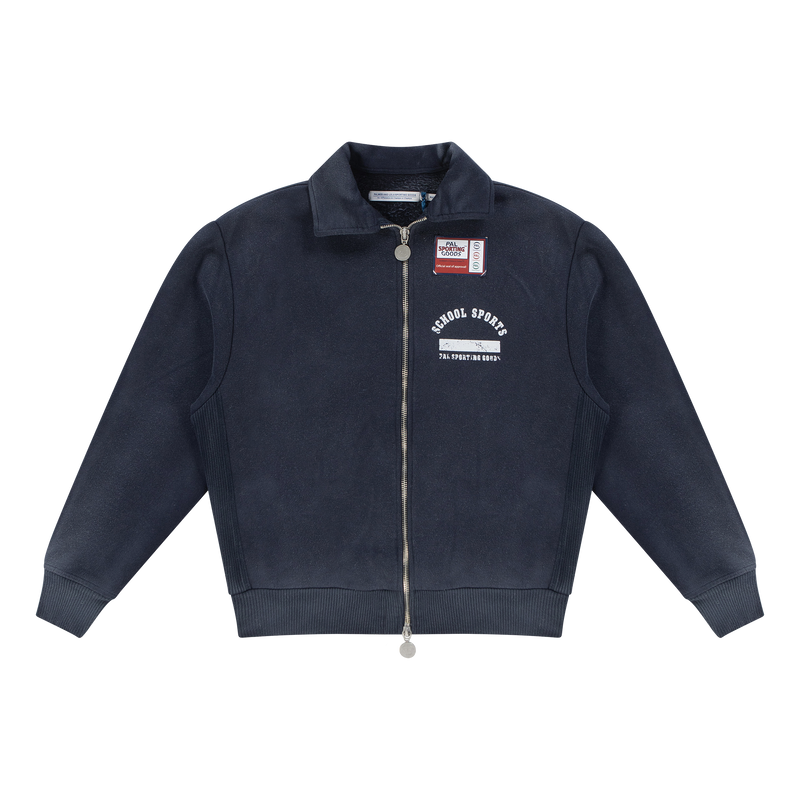 The Last Pick Kid Colar Zip Maritime Blue