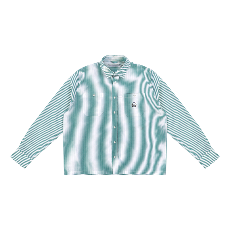 The Longest Yard Shirt Longsleeve Striped Green