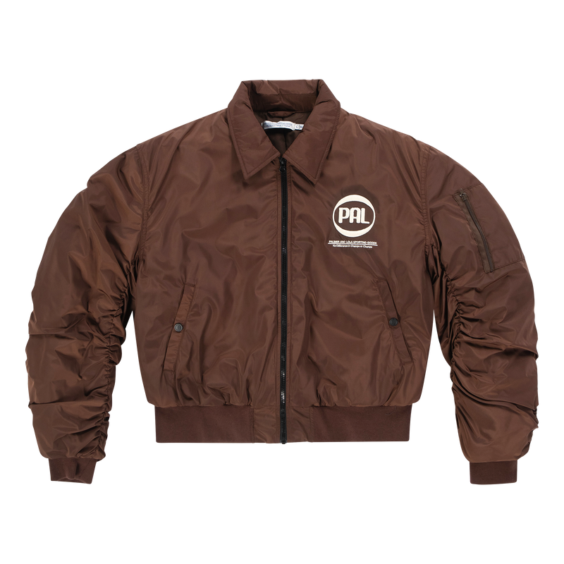 The Offcial PAL Sponsor Bomber Jacket Deep Mahogony