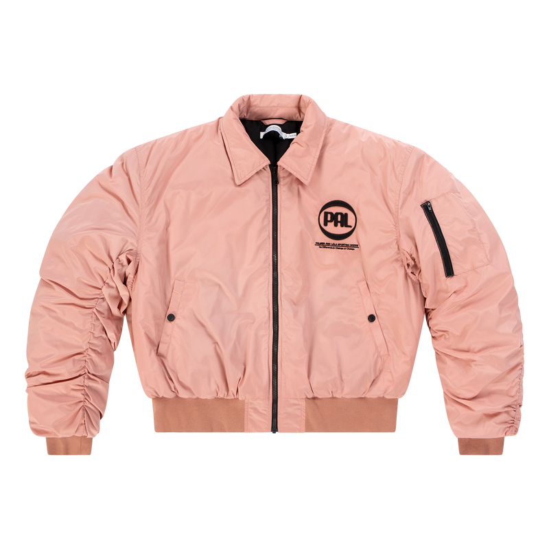 The Offcial PAL Sponsor Bomber Jacket Pale Mauve