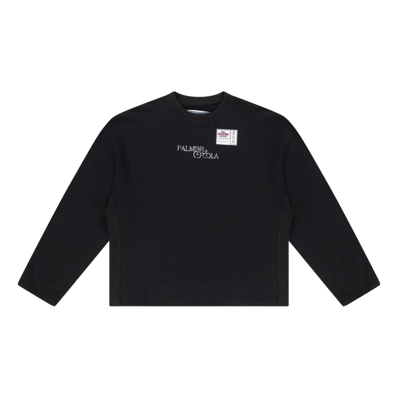 Wolds Crewneck without Cuff Caviar