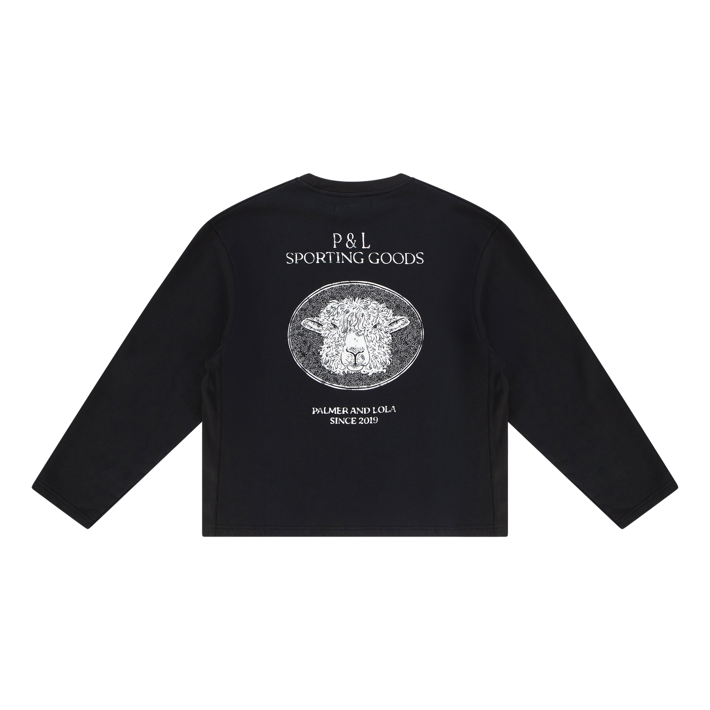 Wolds Crewneck without Cuff Caviar