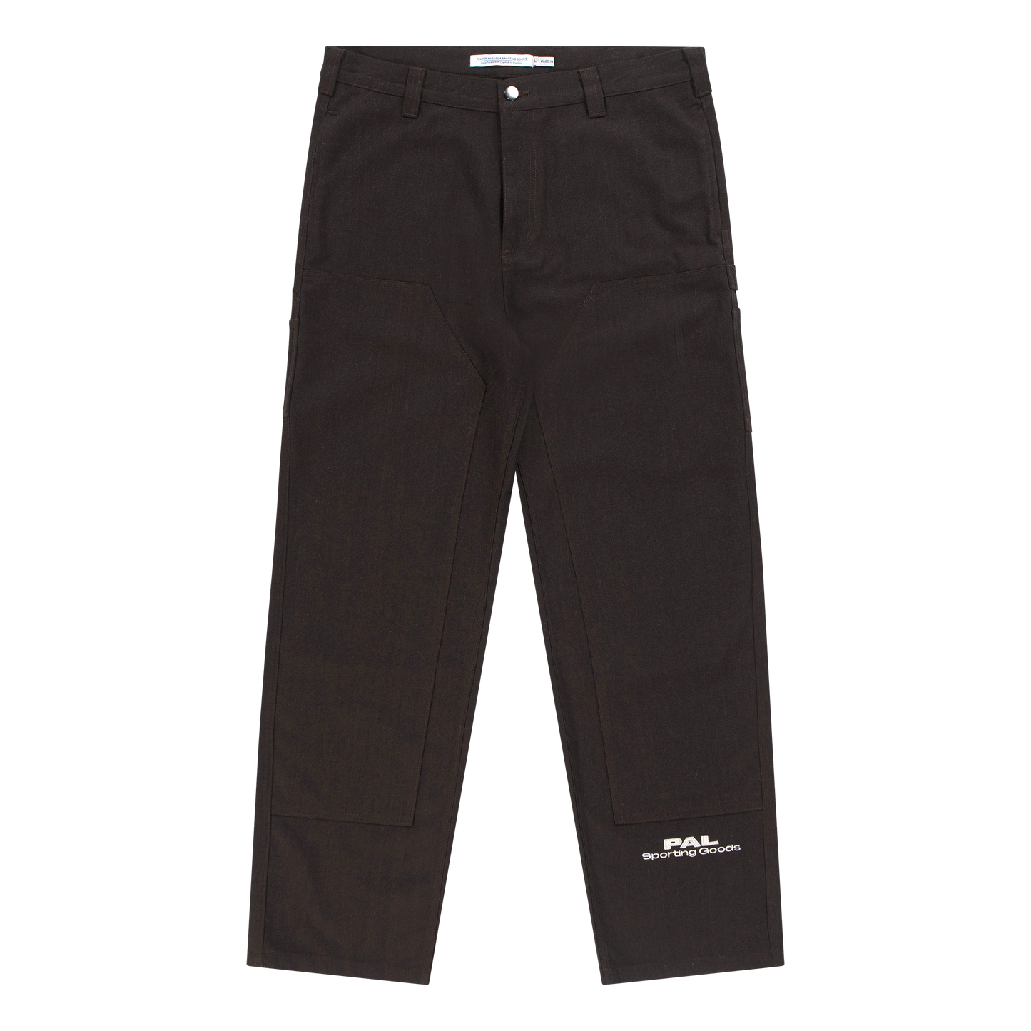 Wolds Double Knee Pants Deep Mahogany