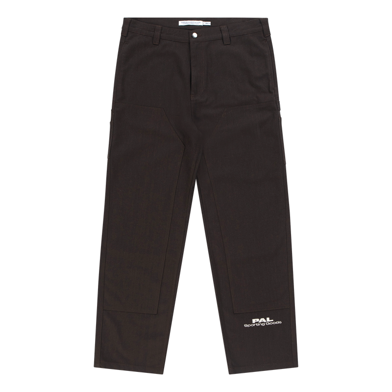 Wolds Double Knee Pants Deep Mahogany