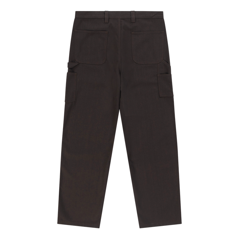 Wolds Double Knee Pants Deep Mahogany