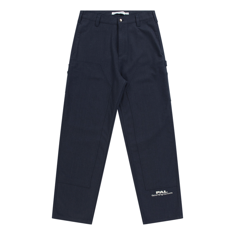 Wolds Double Knee Pants Maritime Blue