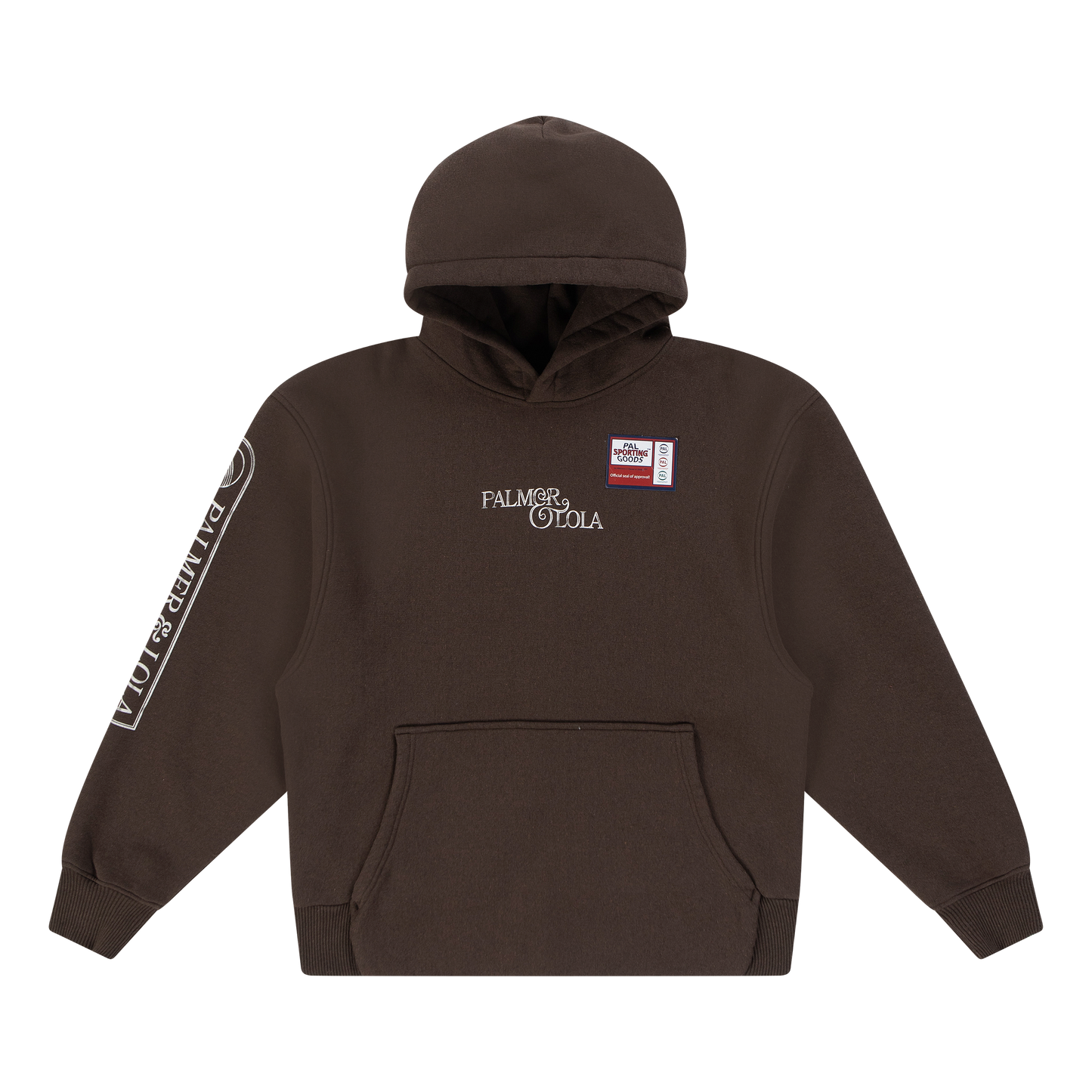 Wolds Hoody Deep Mahogany