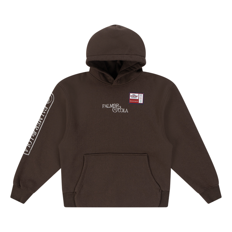 Wolds Hoody Deep Mahogany