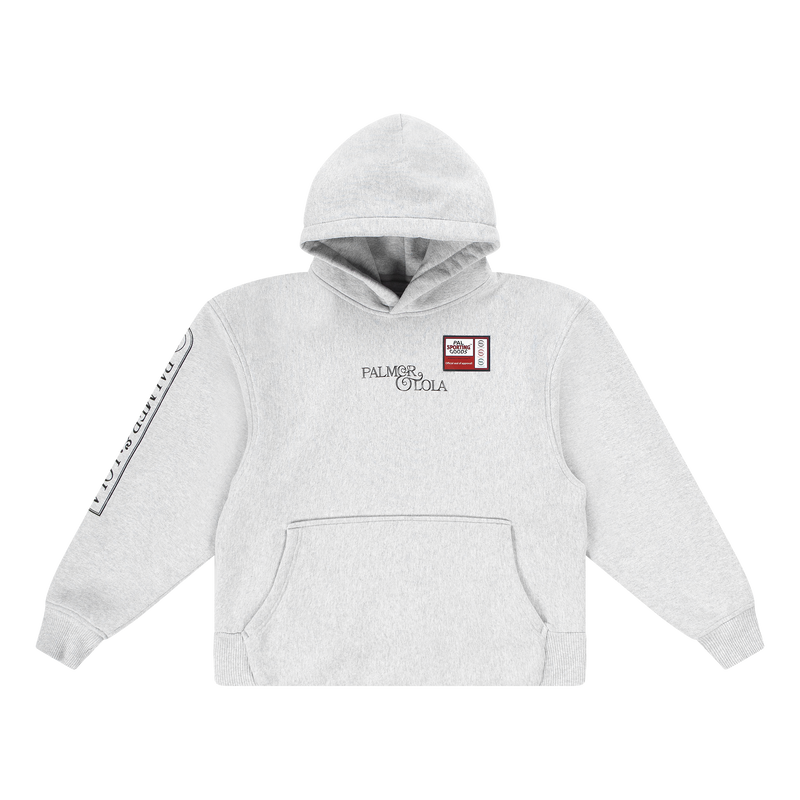 Wolds Hoody Light Gray Marl
