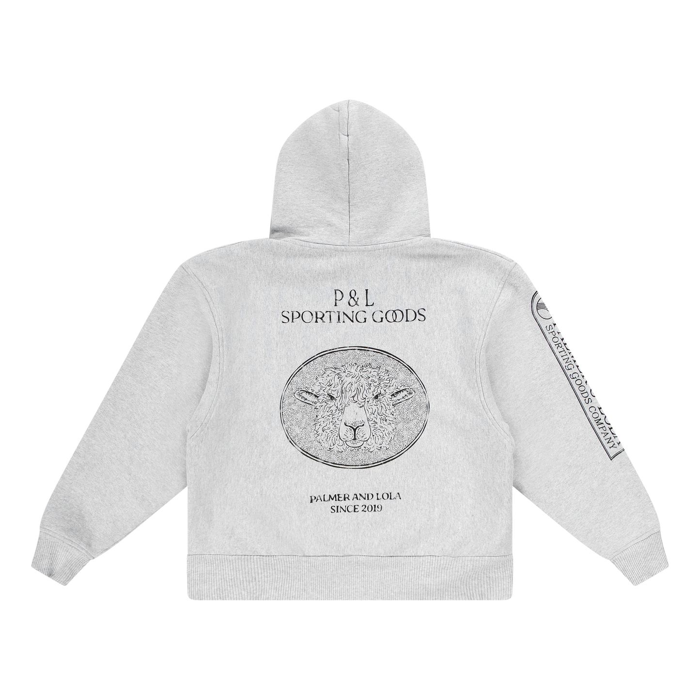 Wolds Hoody Light Gray Marl