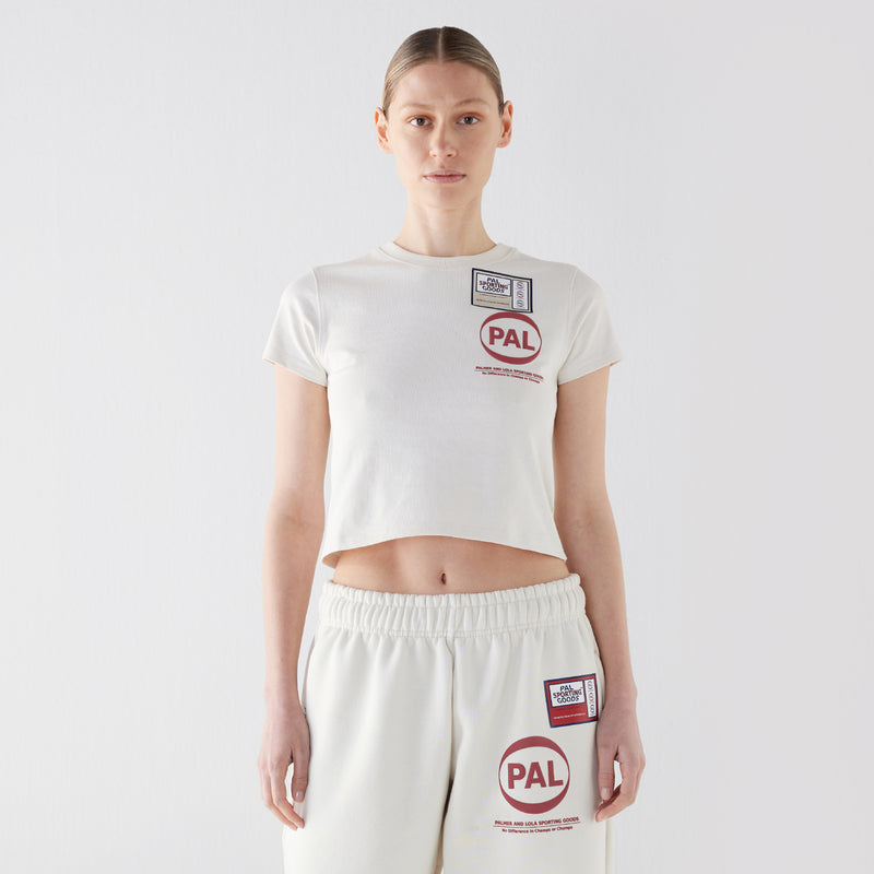 Women's Pre Game Baby Tee Marshmallow