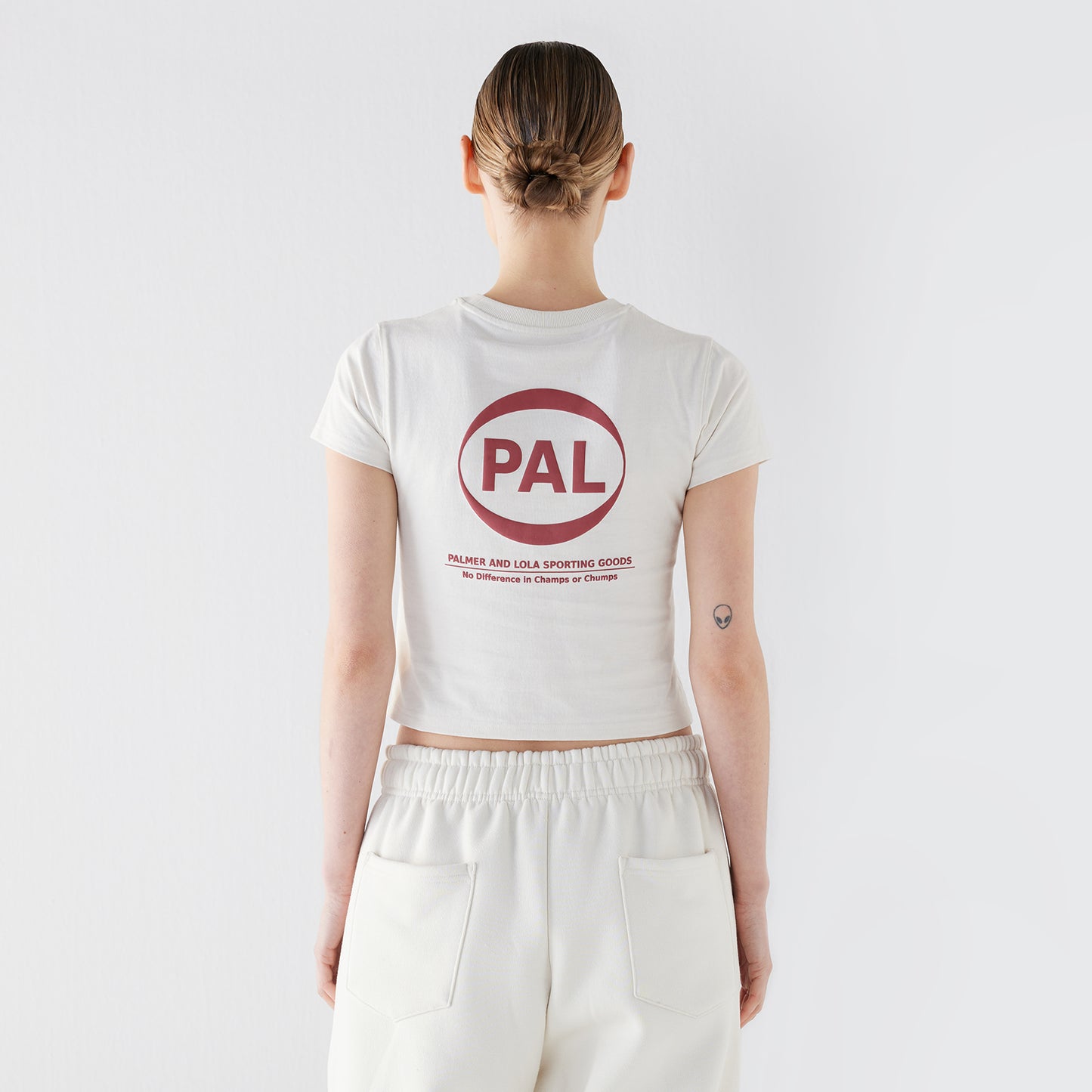 Women's Pre Game Baby Tee Marshmallow