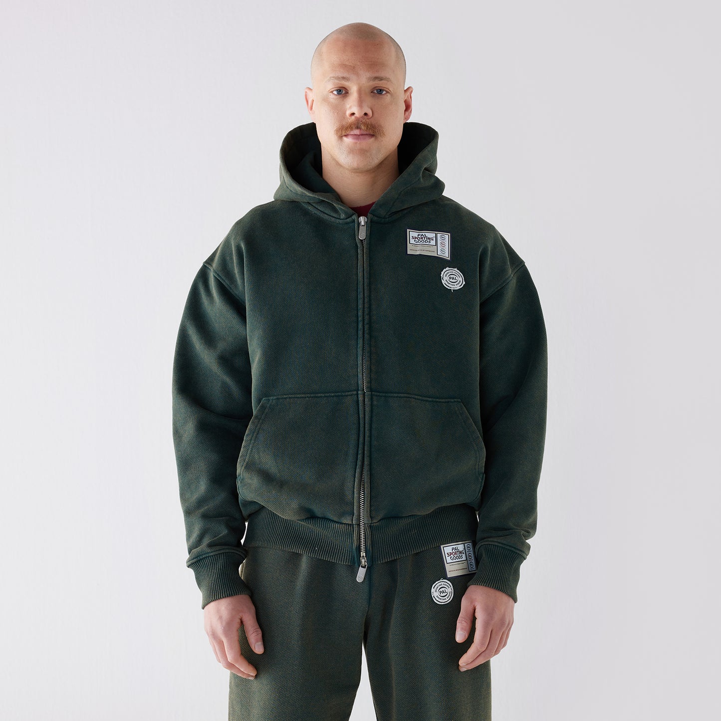 The Brando Full Zip Hoody Myrthle