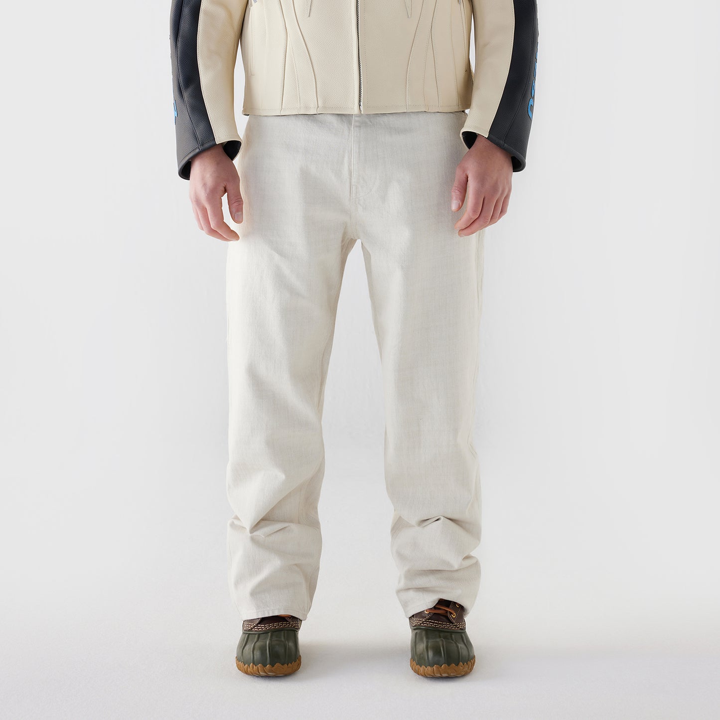 Garage Goods Cotton Canvas Straight Leg Pants