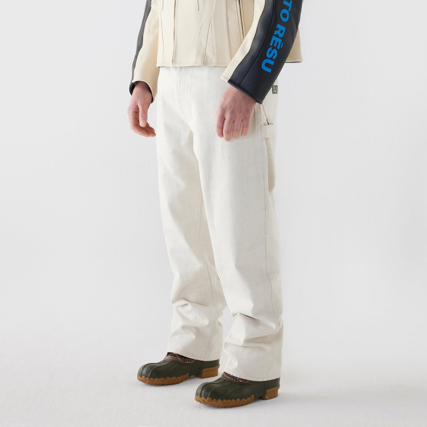 Garage Goods Cotton Canvas Straight Leg Pants